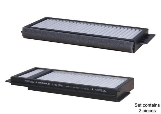 Filtre d'habitacle (Filtre à pollen) KNECHT FILTER 72352730 - ref. LAK 346/S