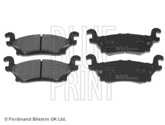 Jeu de 4 plaquettes de frein Blue Print ref. ADA104222