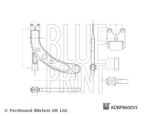 Triangle de suspension Blue Print ADBP860055