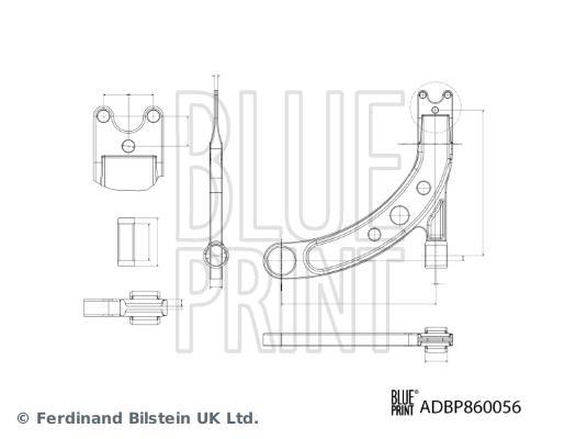 Triangle de suspension Blue Print ADBP860056