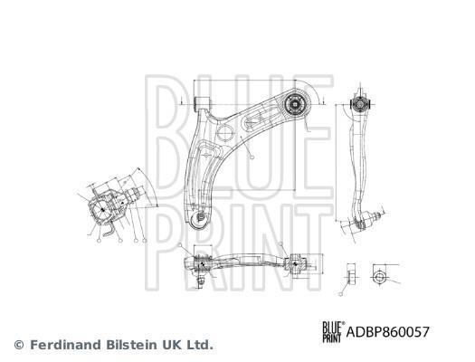 Triangle de suspension Blue Print ADBP860057