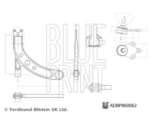 Triangle de suspension Blue Print ADBP860062
