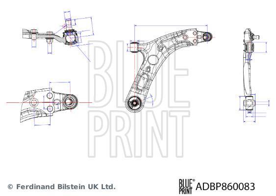 Triangle de suspension Blue Print ADBP860083