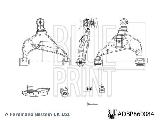 Triangle de suspension Blue Print ADBP860084