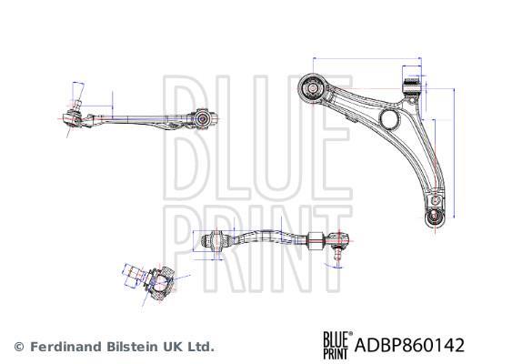 Triangle de suspension Blue Print ADBP860142