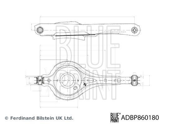 Triangle de suspension Blue Print ref. ADBP860180