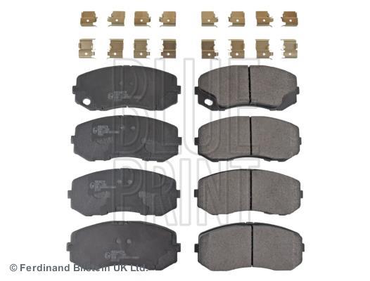 Jeu de 4 plaquettes de frein Blue Print ref. ADC44274