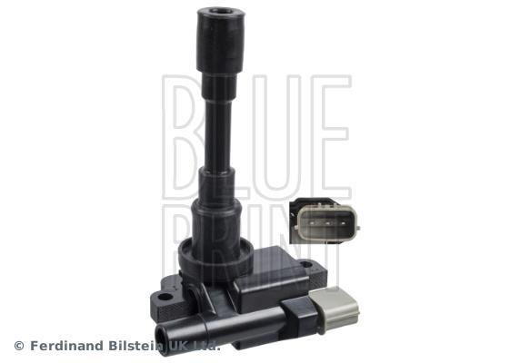 4x Blue Print Bobina Accensione + Champion Candela per Toyota Yaris
