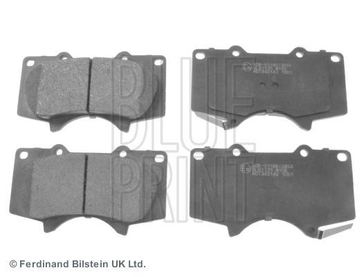 Jeu de 4 plaquettes de frein Blue Print ref. ADT342142