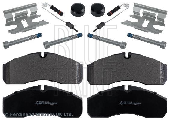 Jeu de 4 plaquettes de frein Blue Print ref. ADU174279