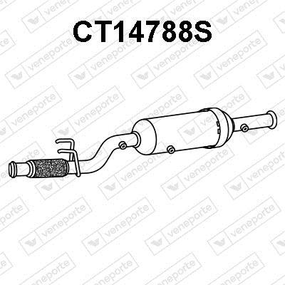 Filtro de partículas (FAP Diesel) VENEPORTE S.A. ref. CT14788S