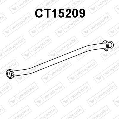 Tubo de escape VENEPORTE S.A. ref. CT15209