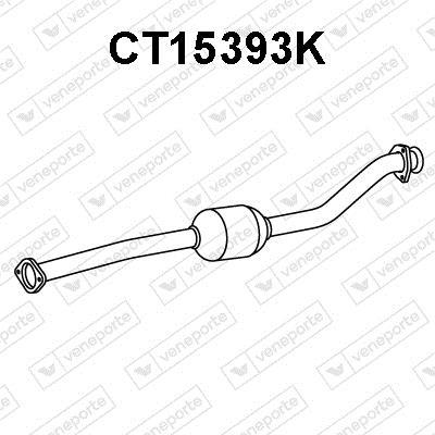 Catalyseur (Pot catalytique) VENEPORTE S.A. ref. CT15393K