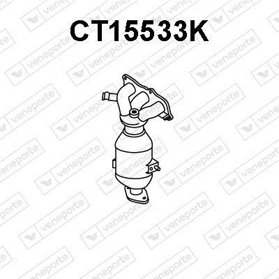 Catalyseur (Pot catalytique) VENEPORTE S.A. ref. CT15533K