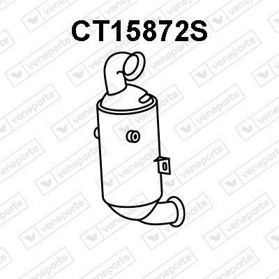 Filtre à particules / FAP (FAP diesel) VENEPORTE S.A. ref. CT15872S