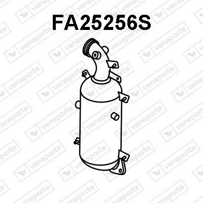 Filtre à particules / FAP (FAP diesel) VENEPORTE S.A. ref. FA25256S