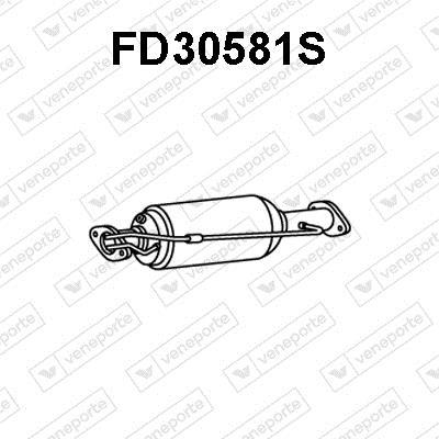 Filtro de partículas (FAP Diesel) VENEPORTE S.A. ref. FD30581S