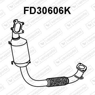 Catalyseur (Pot catalytique) VENEPORTE S.A. ref. FD30606K