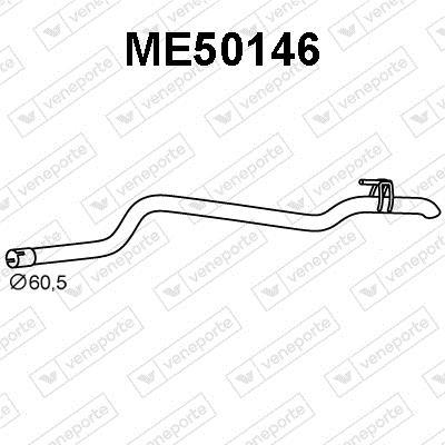 Tubo de escape VENEPORTE S.A. ref. ME50146