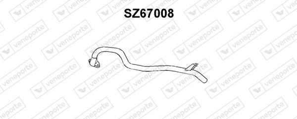 Tubo de escape VENEPORTE S.A. ref. SZ67008