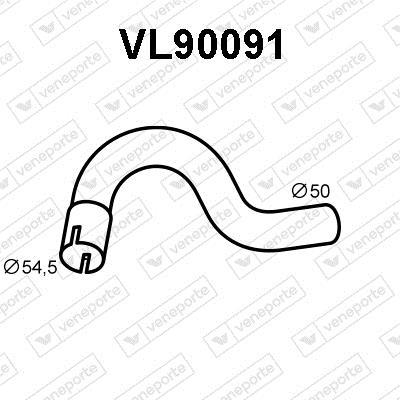Tubo de escape VENEPORTE S.A. ref. VL90091