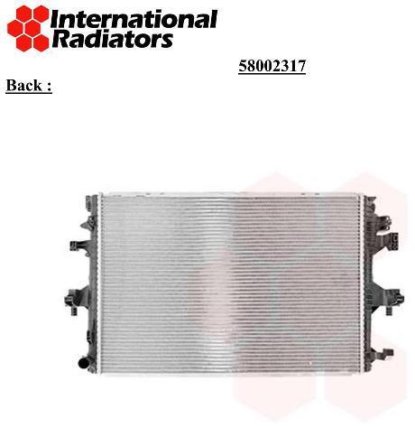 Radiateur moteur (Radiateur de refroidissement) VAN WEZEL 58002317