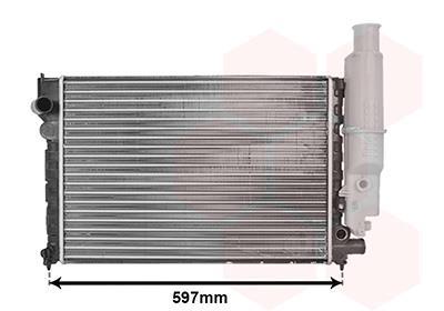 Radiateur moteur (Radiateur de refroidissement) VAN WEZEL ref. 09002036
