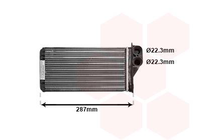 Radiateur de chauffage VAN WEZEL ref. 09006232