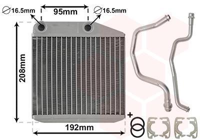 Radiateur de chauffage VAN WEZEL ref. 17006313