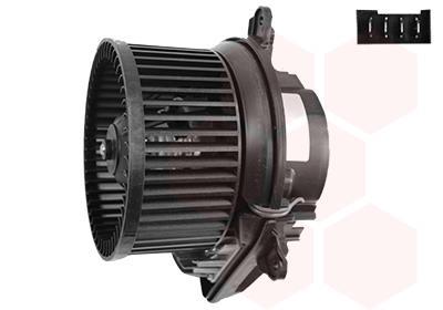 Pulseur d'air habitacle (Ventilateur habitacle) VAN WEZEL ref. 4018773