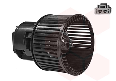 Pulseur d'air habitacle (Ventilateur habitacle) VAN WEZEL 4081773
