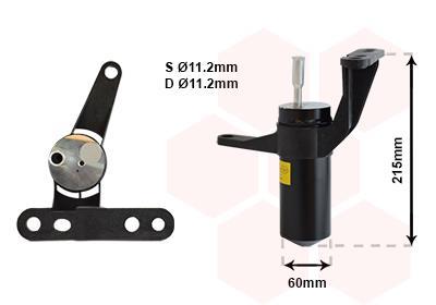 Filtre déshydrateur du circuit de climatisation VAN WEZEL 4300D428