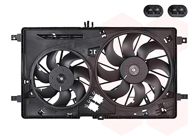 Ventilador do motor VAN WEZEL 4388749
