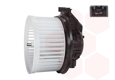 Pulseur d'air habitacle (Ventilateur habitacle) VAN WEZEL 5701773
