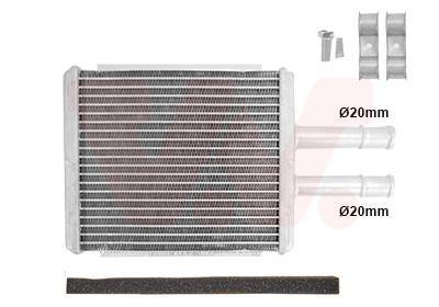 Radiateur de chauffage VAN WEZEL ref. 58016702