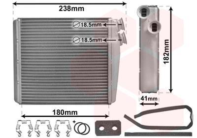 Radiateur de chauffage VAN WEZEL ref. 59006163