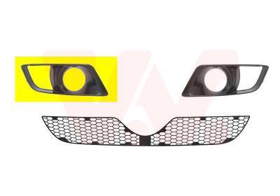 Grille de ventilation, pare-chocs VAN WEZEL 0159594 Grille de ventilation, pare-chocs VAN WEZEL 0159594
