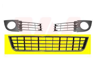 Grille de ventilation, pare-chocs VAN WEZEL 0317590 Grille de ventilation, pare-chocs VAN WEZEL 0317590