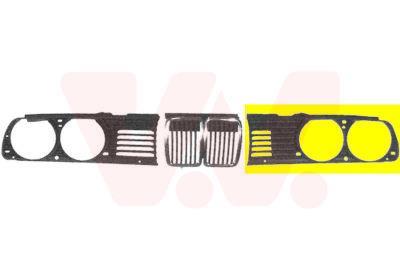 Grille de radiateur VAN WEZEL 0620511 Grille de radiateur VAN WEZEL 0620511