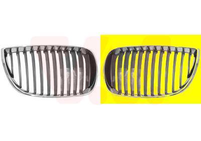 Grille de radiateur VAN WEZEL 0627515 Grille de radiateur VAN WEZEL 0627515