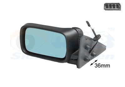 Retrovisor exterior VAN WEZEL 0640807