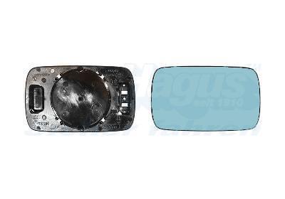 Verre de rétroviseur, rétroviseur extérieur (Miroir de rétroviseur) VAN WEZEL 0640836
