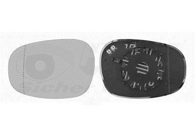 Cristal de espejo, retrovisor exterior VAN WEZEL ref. 0667835