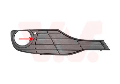 Grille de ventilation, pare-chocs VAN WEZEL 0670594 Grille de ventilation, pare-chocs VAN WEZEL 0670594