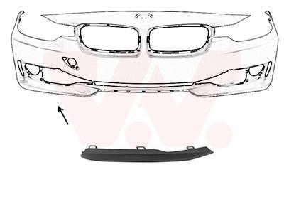 Baguette et bande protectrice, grille de radiateur (Moulure de grille) VAN WEZEL ref. 0693582