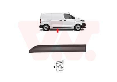 Baguette et bande protectrice, porte VAN WEZEL ref. 0944406