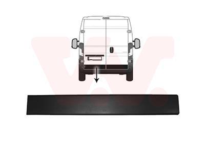 Baguette et bande protectrice, porte VAN WEZEL ref. 0982431