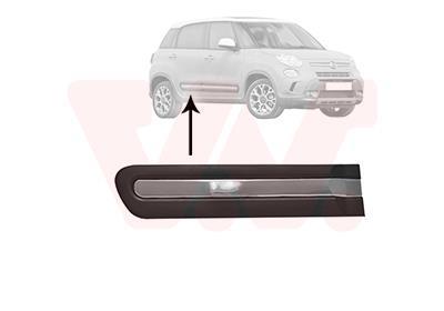 Baguette et bande protectrice, porte VAN WEZEL ref. 1609406