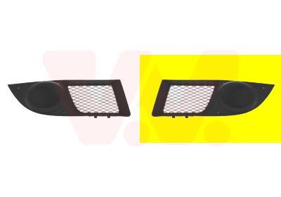 Grille de ventilation, pare-chocs VAN WEZEL 1637591 Grille de ventilation, pare-chocs VAN WEZEL 1637591