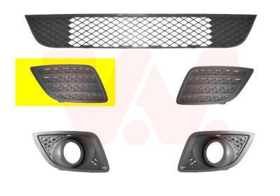 Grille de ventilation, pare-chocs VAN WEZEL 1806592 Grille de ventilation, pare-chocs VAN WEZEL 1806592